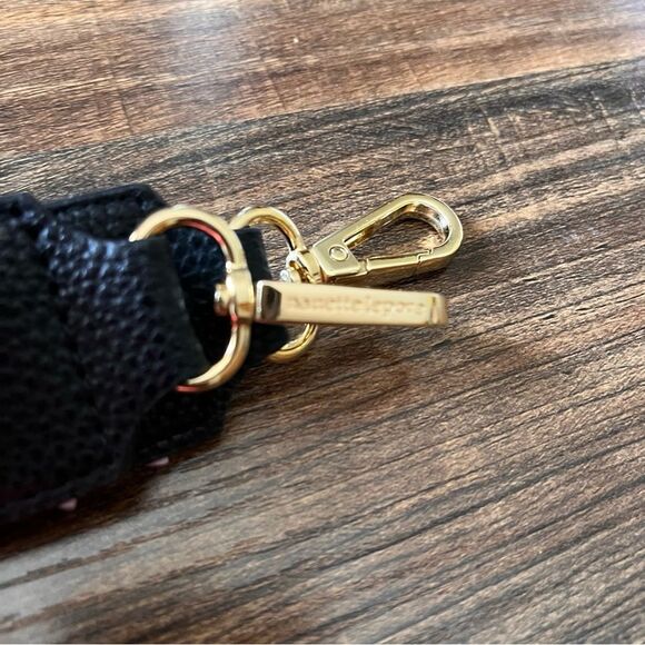 Nanette Lapore Black and Gray Fabric Adjustable Bag Crossbody Purse Strap - Picture 6 of 7